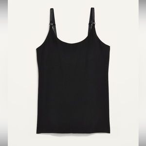Old Navy Maternity & Nursing First Layer Tank Size XL Black